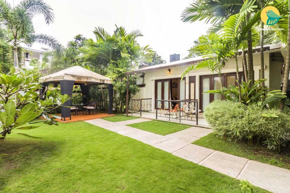Elegantly-furnished stay near Anjuna Beach, ideal for a couple's retreat