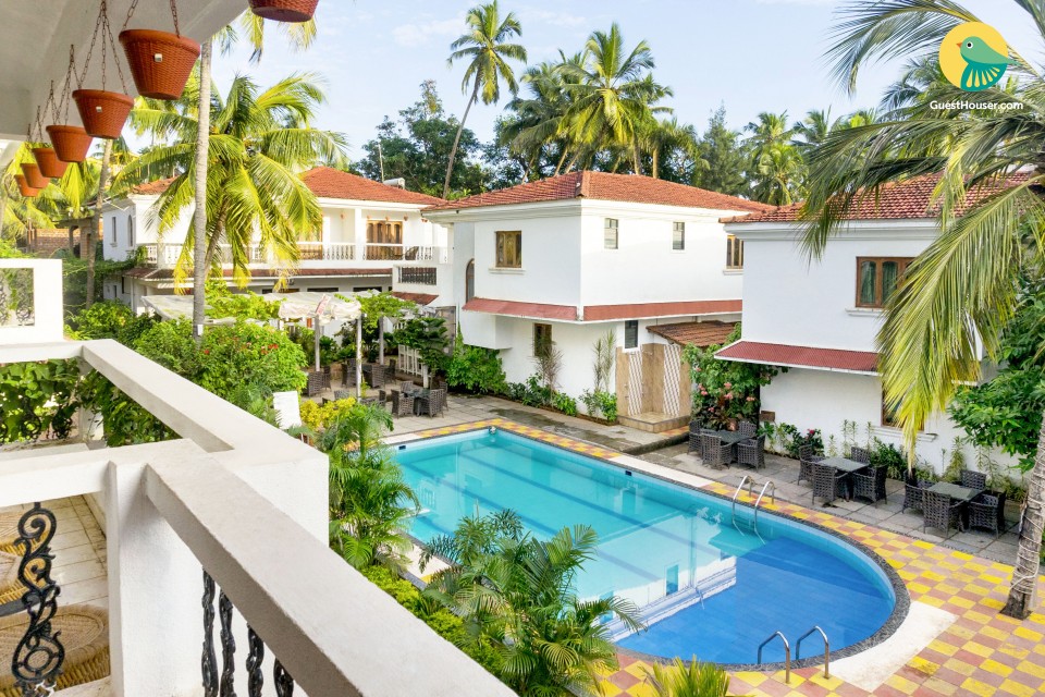 Pet-friendly villa, near Baga beach