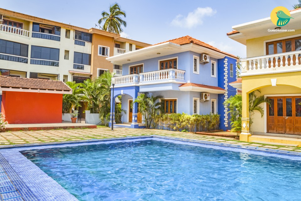 Charming 3-bedroom villa, near Baga Beach